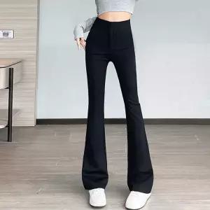 힙제이 빅사이즈 부츠컷 여성바지 면스판 완전편한 S~4XL