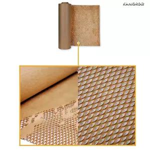 친환경 포장재 선물 포장 벌집모양 에어캡 종이 페이퍼 랩 택배 완충재