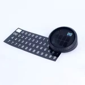 차량용 스티커 주차 알림판 블랙폼 슈트 (WFJYBHJ)