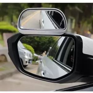 (블랙) 각도 조절 차량 사이드 보조 미러/백미러/거울/자동차/밀러/빽미러/차량용/백밀러/와이드/버스/사각
