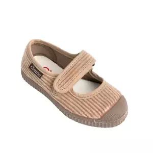 [토박스][토박스 공식몰] 씨엔타 메르세데스 벨크로 틴타도 코듀로이 베이지