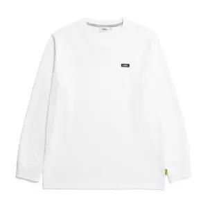 [내셔널지오그래픽] N231UTS910 스몰 로고 베이직 긴팔 티셔츠 WHITE