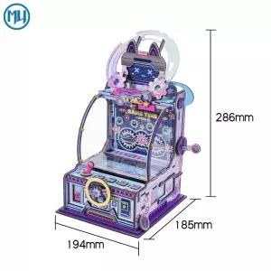 동전밀기 diy 오락실 게임기 3D 만들기 우드 오락기 퍼즐 입체 소품 미니