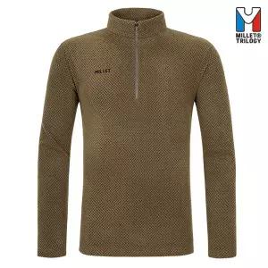 [롯데백화점]MILLET FW 베이직 집업 MT 자가드 플리스 티셔츠_MXUWT072