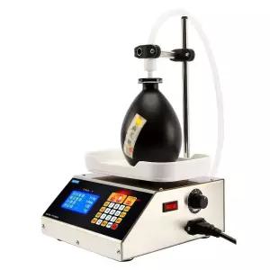 액상충진기 정량 전자동 꿀 크림 소스 포장 술 충진기 액상 충진 산업용 장비