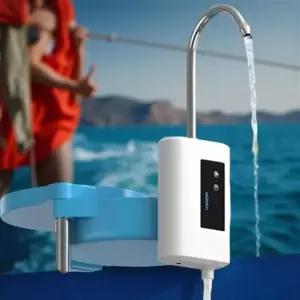 갯바위 양수기 미니 가압 휴대용 야외 기포기 물펌프