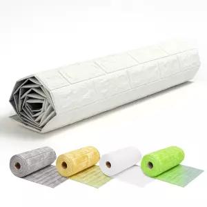 붙이는 셀프인테리어 단열 폼블럭벽지 2.2m 벽돌모양 시트지 필름 접착식 보온 단열 방한 곰팡이 결로방지 방수벽지