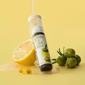 [인테이크] 뮤즈해빗 2in1 올리브레몬샷 14병 1박스