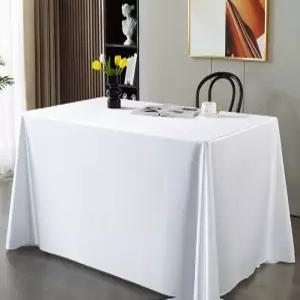 행사용테이블보 고급 전시회 대형 벨벳천 행사 사각 무지