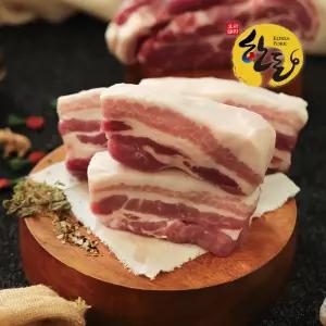 청지청돈 국내산 한돈 신선 냉장 삼겹살 보쌈용 500g+500g