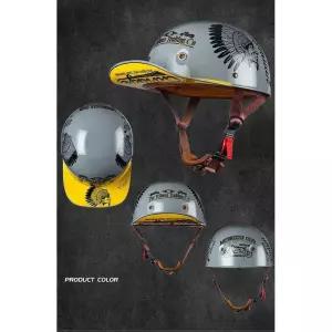 포르르 스냅백헬멧 바이크 오토바이 클래식 헬멧