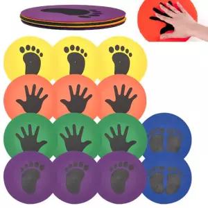 체육활동 미끄럼방지 손발 걸음마 도장매트 어린이선물 가성비 신체균형발달 사회성발달 유치원