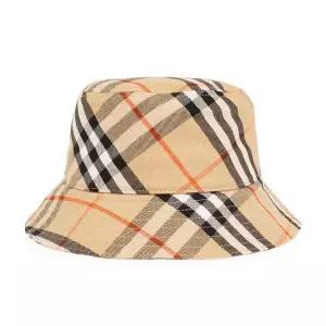 [버버리]BURBERRY 버버리 Check Cotton Blend Bucket Hat (8085726) (체크 코튼 블렌드 버킷 햇)