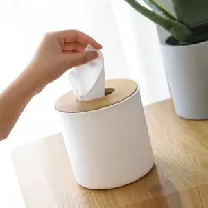 휴지케이스 로에드 두루마리 원목 원형 롤