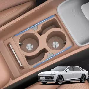 지파츠 그랜저 GN7 컵홀더 커버 논슬립 친환경 실리콘 소재 용품