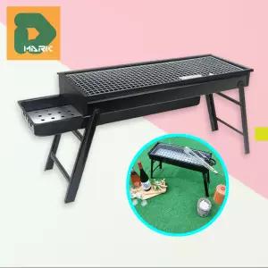 접이식 바베큐그릴 나들이 스테인리스 차박 아웃도어 미니 휴대용 숯불 캠핑 불멍 바베큐 화로대 파티 화덕