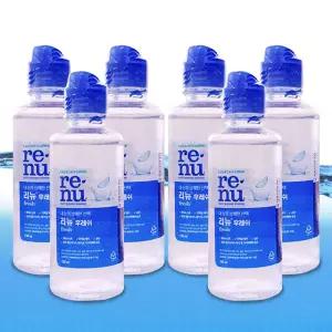 바슈롬 리뉴 후레쉬 120ml 6개+렌즈케이스1개 렌즈세척 보존액