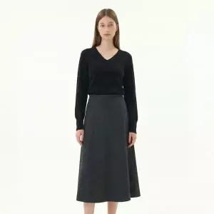 [케네스레이디][BYLYNN]헤링뮤 A라인 플레어 스커트 EWSKOK4300