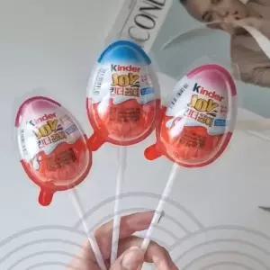 킨더조이 막대사탕 어린이 초콜릿 간식 달콤한 디저트 생일파티 답례품 졸업식 선물용 포장 막대과자