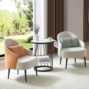 안방티테이블 부부테이블 원형테이블 원형 의자 인테리어