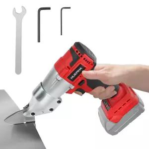 충전식 전동 함석가위 밀워키 18V 배터리한 400W 무선 판금 커터 브러시리스 전기 철 가위 메탈 가위배터리