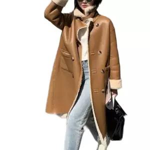 램스킨 양가죽 리얼 양모 울 양면 퍼 시어링