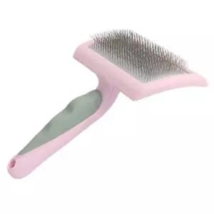 반려견 꼬인털 죽은털 제거 슬리커 비숑빗 빗 강아지브러쉬 고양이마사지 애완견빗 콤