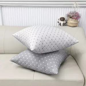 [베드앤데코][당일출고] 크로스 트리플 쿠션(솜포함) 40x40