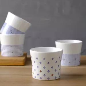 한국도자기 물컵 소스컵 머그 쁘띠컵 4종 선물 세트 BNS