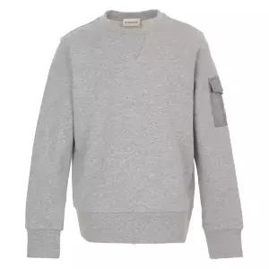 [몽클레르][국내/당일]25FW 8G00024 899PS 980 몽클레어 키즈 암포켓 로고 맨투맨 8A10A