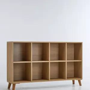 오픈책장 깊은책장 틈새책꽂이 285 LPM 8칸 가로형 2col