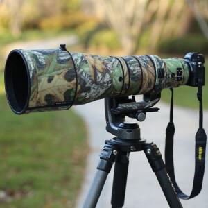 도니식 ROLANPRO 방수 SLR 렌즈 위장 코트 니콘 Z 600mm F4 TC VR S 보호 슬리브 건 케이스 카메라 레인 커