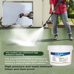 파니식 실내외 바닥 자가 유동 평면 에폭시 소재 업그레이드 내마모성 컬러 모래 페인트