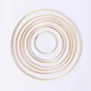 대나무 우드링 마크라메 재료/장식/소품/제작/공예/개인/취미/학원/클래스/학교/미술/수업/교습