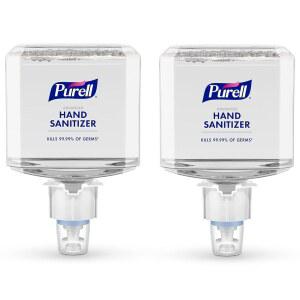 퓨렐 고급 손 소독제 폼, ES4 수동 디스펜서용 1200mL 리필 (2팩) - 5053-02