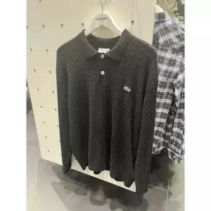 [시흥점][라코스테]남성 케이블 스웨터 폴로 AH480E-55NO