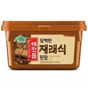 해찬들 재래식된장 2kg