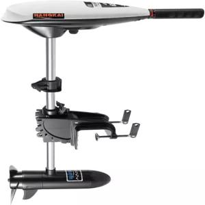 65LBS 스러스트 전동 트롤링 모터 길이 조절 가능한 텔레스코픽 핸들 포함 12V 보트 낚시 7단 660W