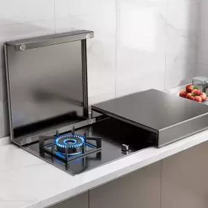 가스레인지 덮개, 주방 수납 선반, 보호대, 스토브 상판, 인덕션 쿡탑 거치