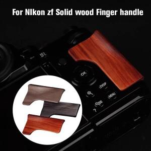 [호환품]니콘 Zf용 신형 핸드 그립 퀵 릴리즈 플레이트 L 브래킷 QR 솔리드 우드 핑거 핸들 미러리스 카메