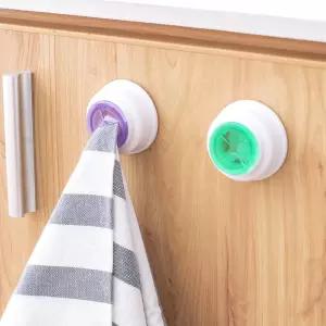 실리콘 원터치 수건걸이 주방타올걸이 타올걸이 욕실수건걸이대