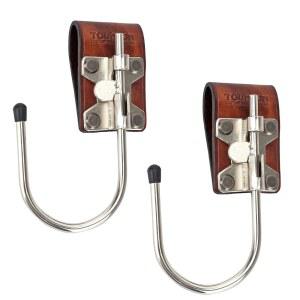 [미국배송] 투르본 가죽 공구 홀더 무선 드릴 후크 회전 벨트 2인치 벨트(2개들이 팩)