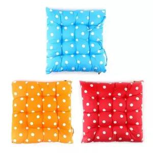 [콩심팥심]땡땡이 폭신 방석 (랜덤) X2개 의자방석 사무실 학교