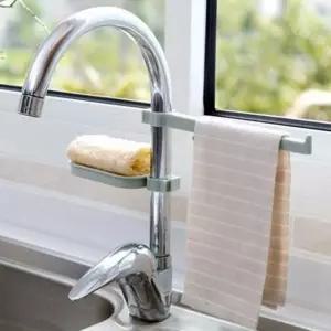 비누 트레이 받침대 욕실 주방 세면대 위생 건조 (WFKBQML)