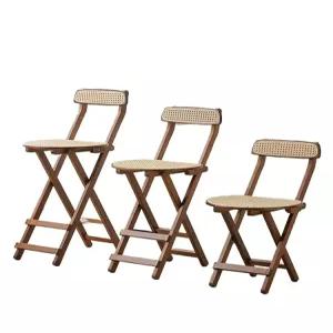 높은 의자 접이식 체어 인테리어 홈바 바스툴