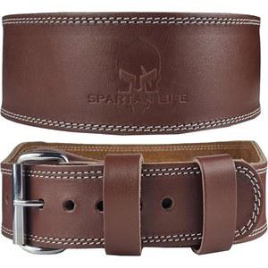 빅터부도 USA 스파르탄 역도 벨트(두께 5mm) - 남녀용 순정 가죽 팅 벨트 짐 기능성 운동 역도, 파워 팅, 스쿼트 및 데드 트를 위한 조절 가능한