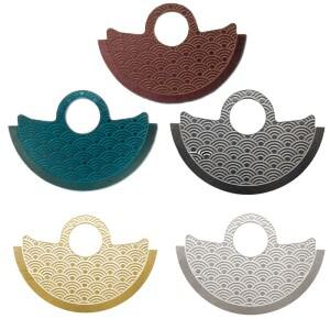 NH35 물결 모양 패턴 자동 해머 로터 메탈 패치는 4R35 7S 무브먼트 SKX007 시계 수리 가드 부품