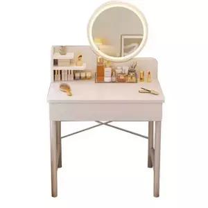 주니어 입식 침실 콘솔 미니화장대 겸책상 여학생 어린이용 노트북 어린이 이동식 공부 단품