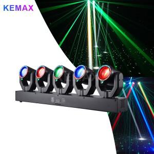 180W 무빙 헤드 디스코 조명 RGBW 회전 DMX512 사운드 컨트롤 빔 모바일 파티 무대 효과 클럽 이벤트 웨딩