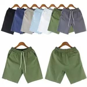 [하프클럽/]뒤포켓 허리밴딩 반바지 포인트 5부 왕스판 마반바지